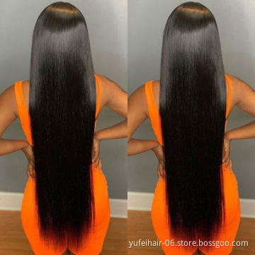 Pre Plucked HD Full Transparent Swiss Lace Closure Frontal Wig Indian Human Virgin Remy Hair Cuticle Aligned Lace Front Wig